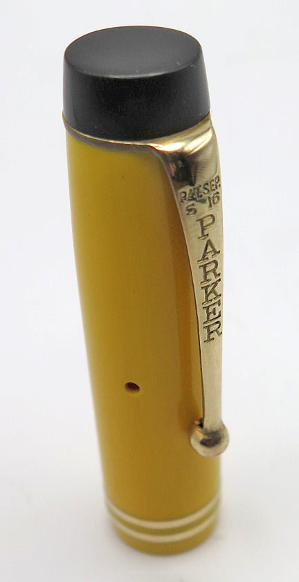 Parker Duofold Junior Fountain Pen in Mandarin, Fine