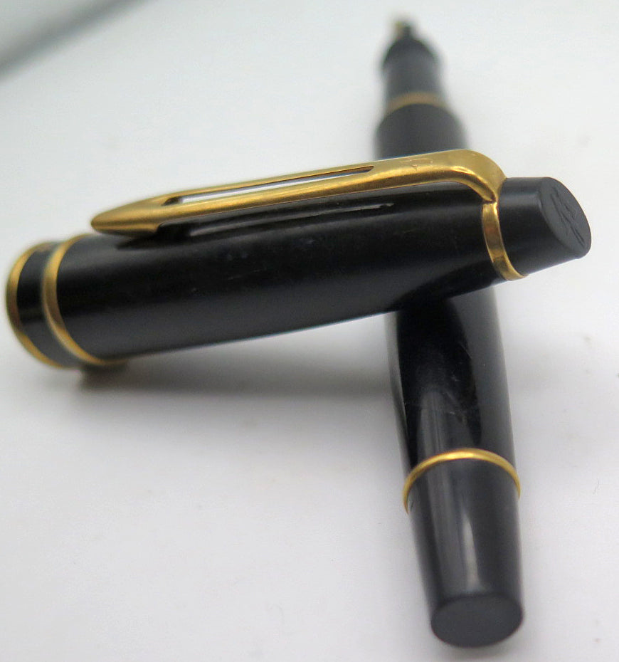 Waterman's Expert I Fountain Pen in Black, Broad
