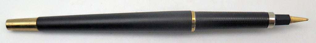 Horse Desk Set in Black Glass with Parker Classic Fountain Pen