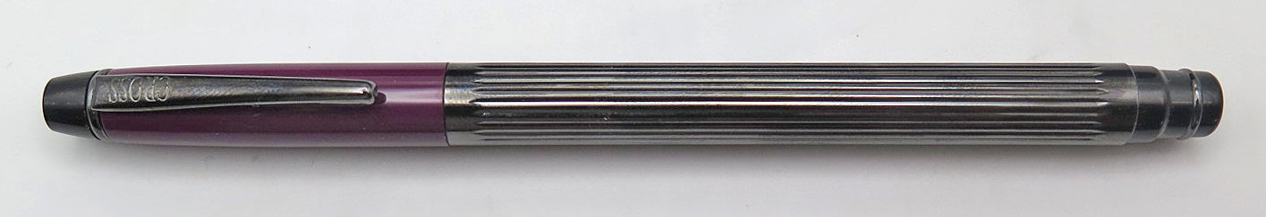 Cross Metropolis Fountain Pen in Plum and Black, Broad