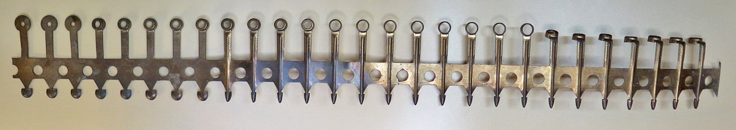 Parker Feathered Clip Factory Progression of Stamping Example