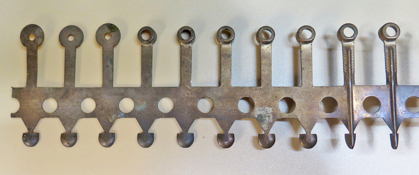 Parker Feathered Clip Factory Progression of Stamping Example