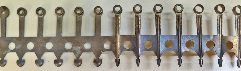 Parker Feathered Clip Factory Progression of Stamping Example