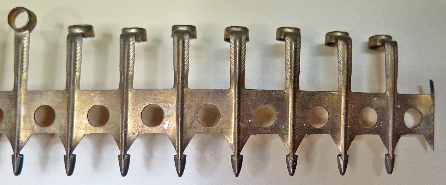 Parker Feathered Clip Factory Progression of Stamping Example