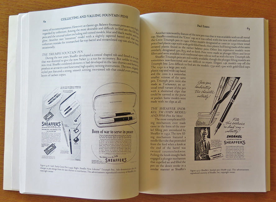 Collecting & Valuing Fountain Pens by Erano