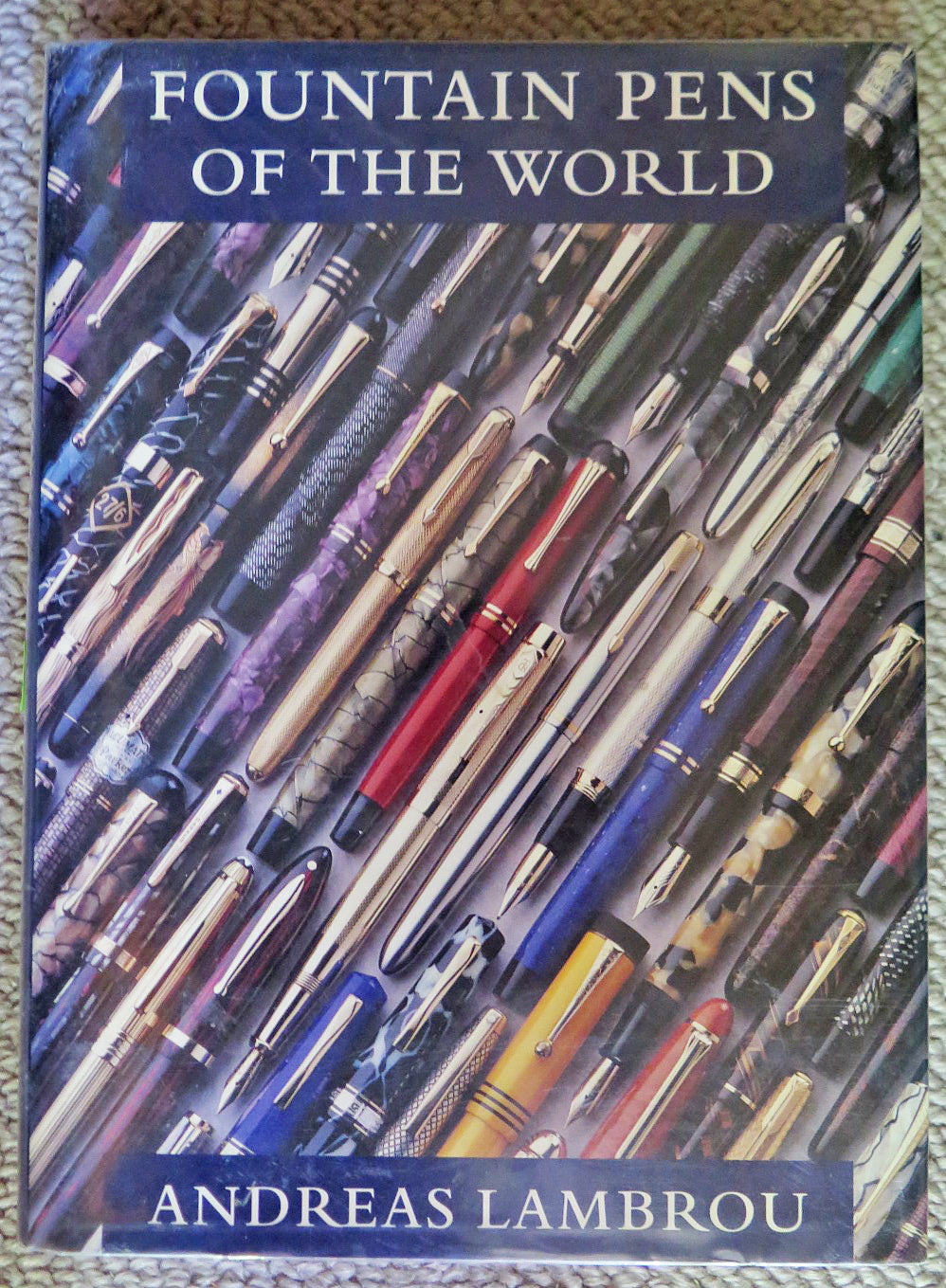 Fountain Pens of the World by Andreas Lambrou (signed & numbered)