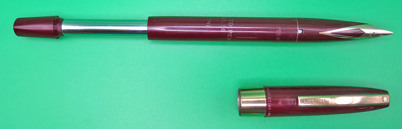 Sheaffer Touchdown Lifetime in Burgundy