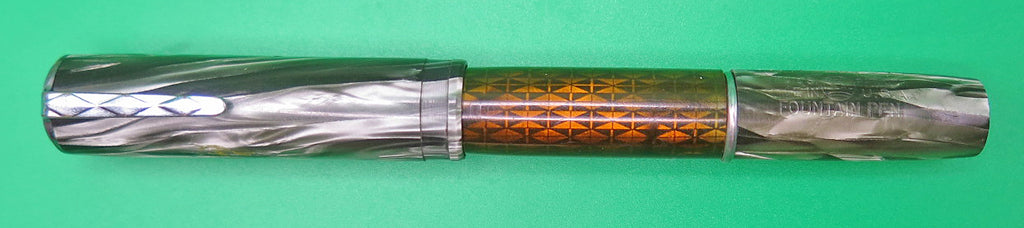 Waterman's Lady Patrician Ink Vue Fountain Pen in Grey Lace