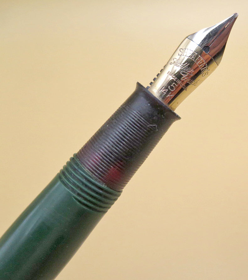 Sheaffer Touchdown in Dark Green