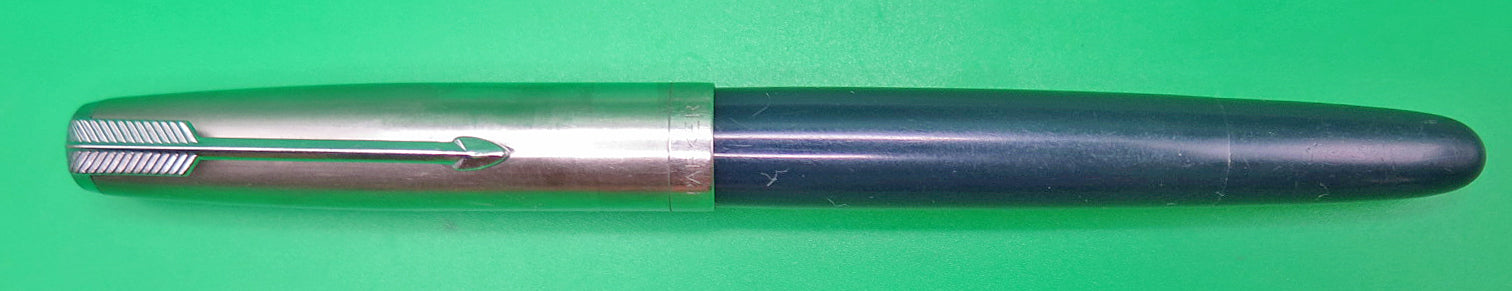Parker 51 Vacumatic Fountain Pen in Cedar Blue