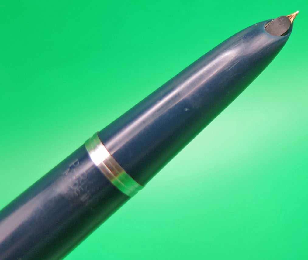 Parker 51 Vacumatic Fountain Pen in Cedar Blue