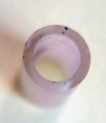 Sheaffer Bushing for behind a Triumph Nib, Clear Plastic
