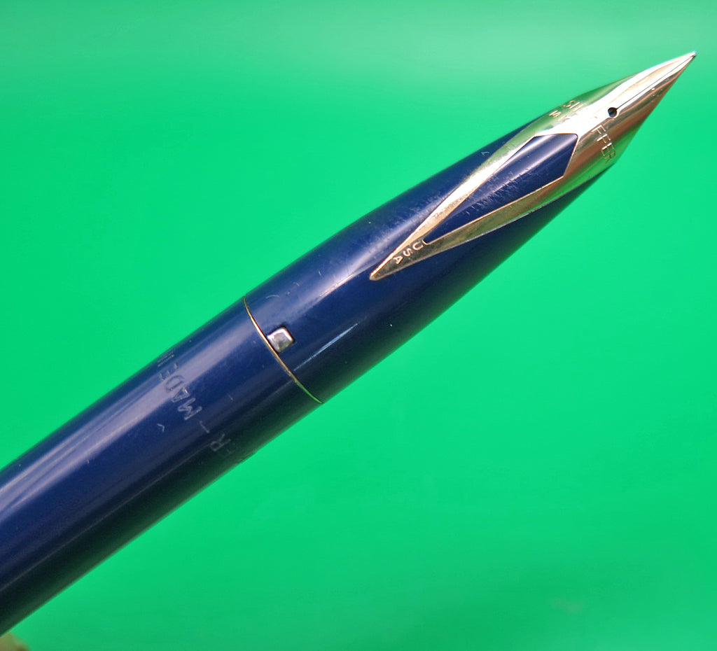 Sheaffer Lifetime Touchdown Fountain Pen in Blue