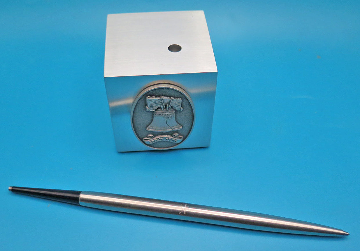 Parker Bicentennial Freedom Cube with Liberty Bell