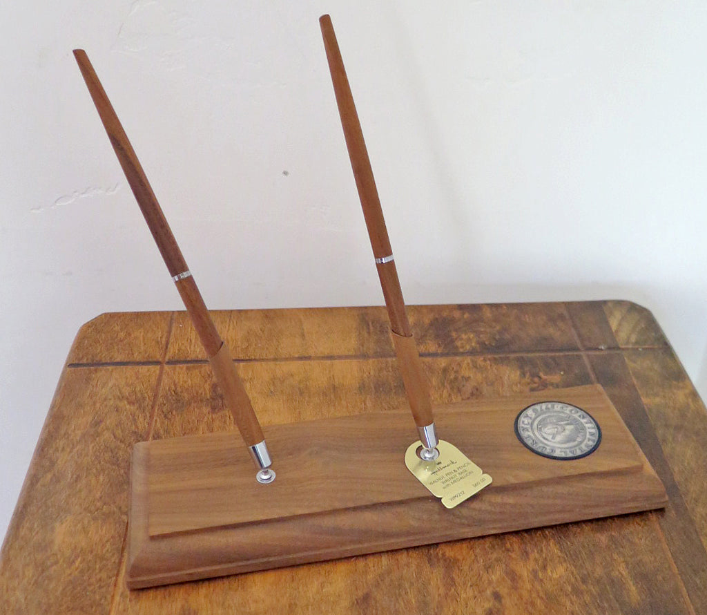 Hallmark Bicentennial Desk Set with Novelty 1776 Continental Currency Dollar