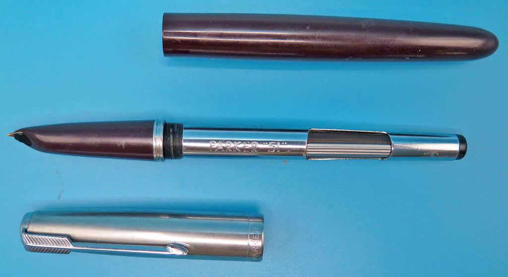 Parker 51 Fountain Pen in Burgundy
