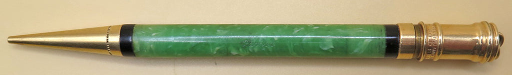 Parker Duofold Junior Ringtop Pencil in Jade Green