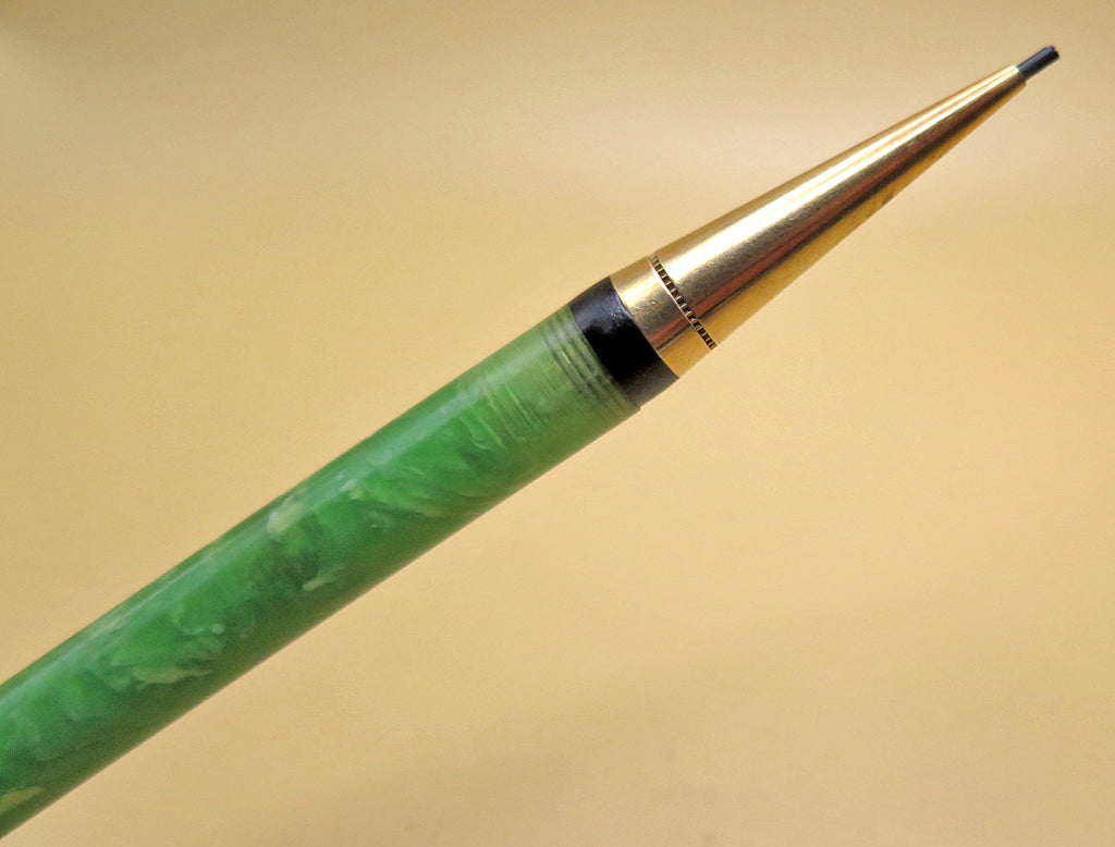 Parker Duofold Junior Ringtop Pencil in Jade Green