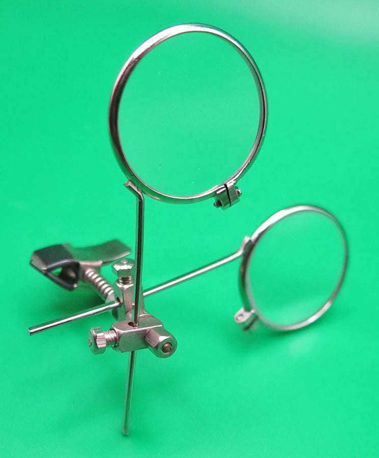 Eyeglass Loupe, Dual Swing Down