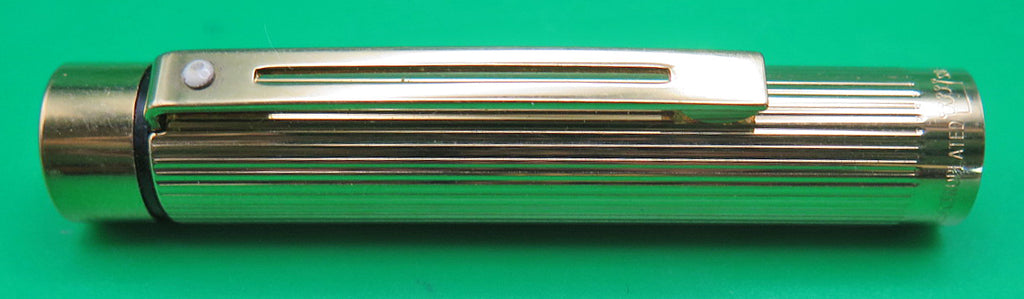Sheaffer Targa Fountain Pen Cap in Gold