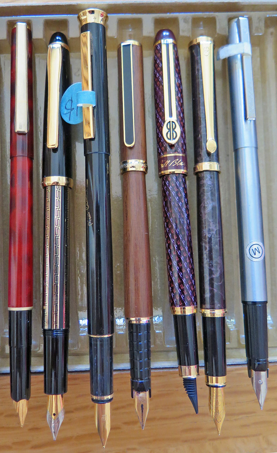 Fountain Pen Lot of 10, Various Brands