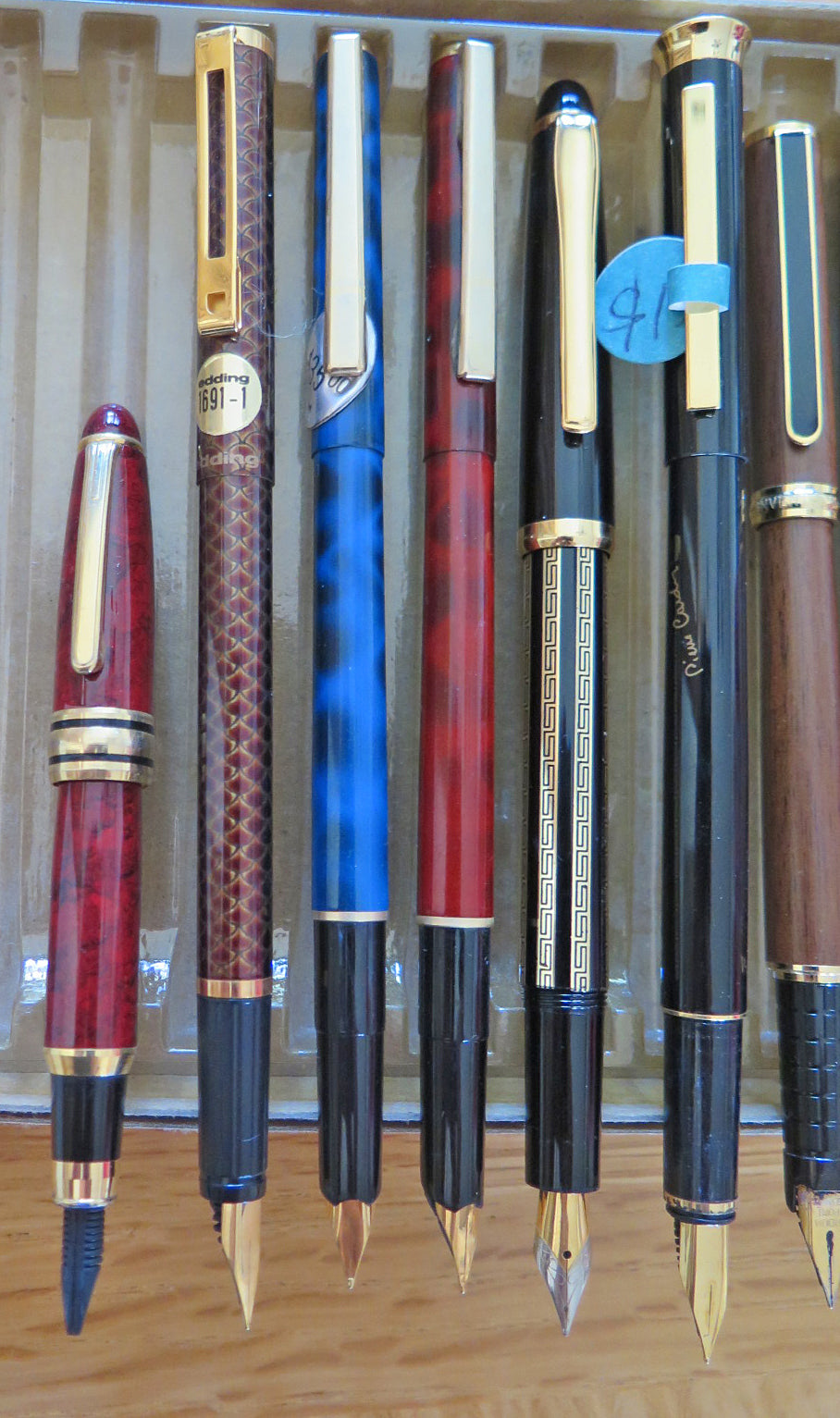 Fountain Pen Lot of 10, Various Brands