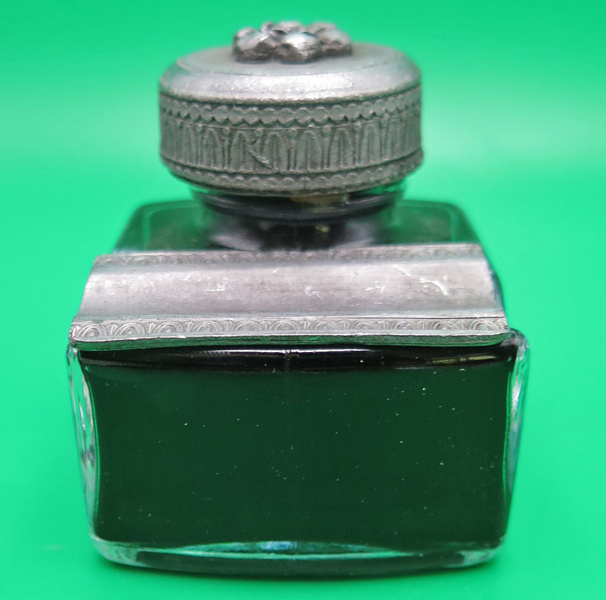 Inkwell made in Murano, Italy imported for Baumgarten's