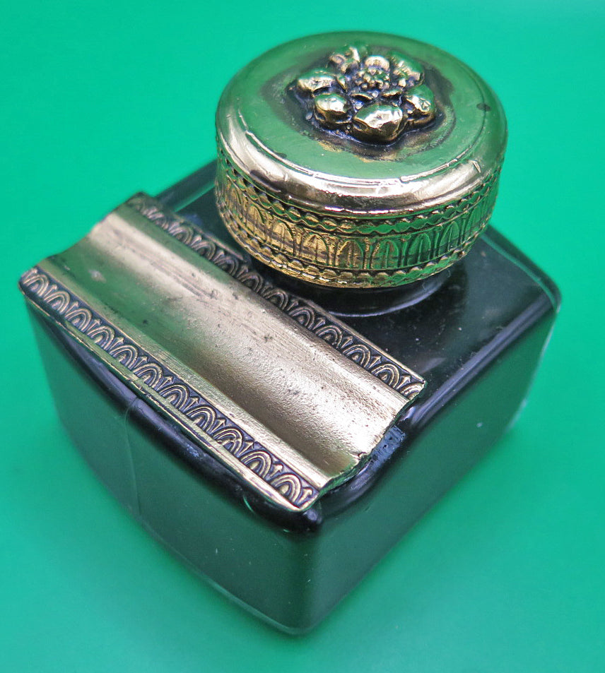 Inkwell made in Murano, Italy imported for Baumgarten's