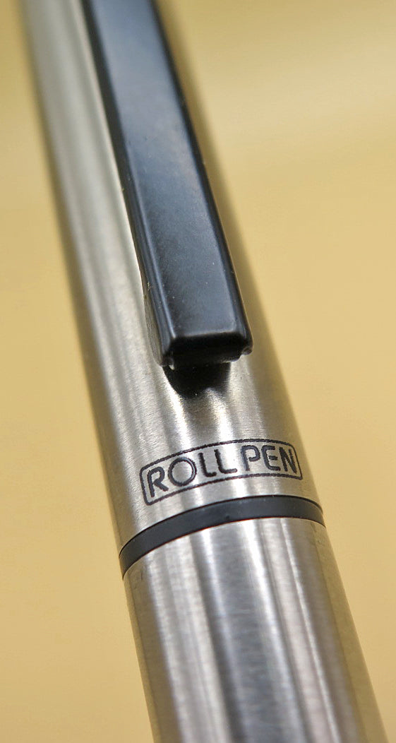 Tombow "Roll Pen" in Brushed Stainless circa 1985