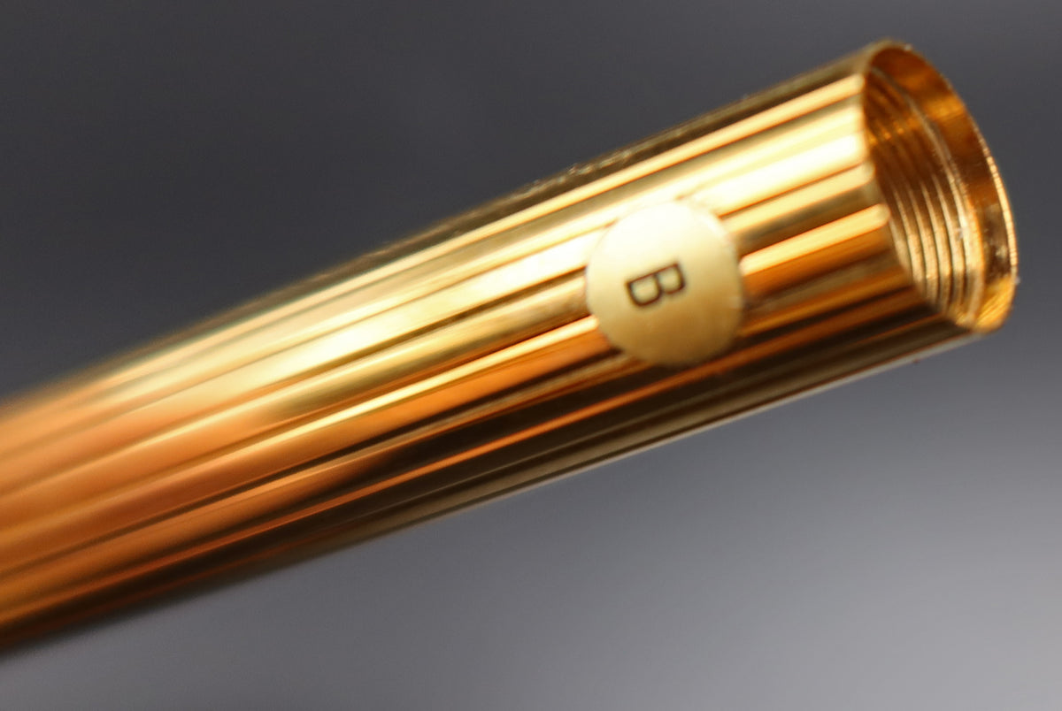Montblanc Noblese Barrel in Gold Stripe