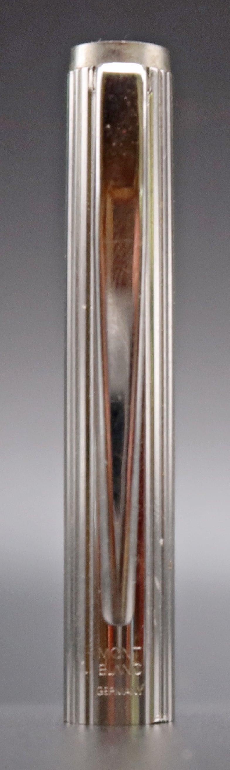 Montblanc Noblese Fountain Pen, Silver Striped