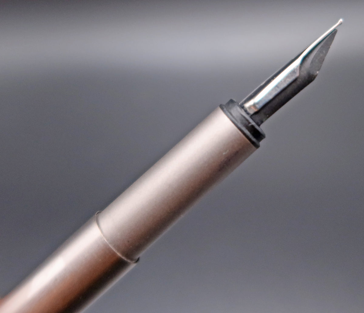 Montblanc Noblese Fountain Pen in Brushed Stainless.