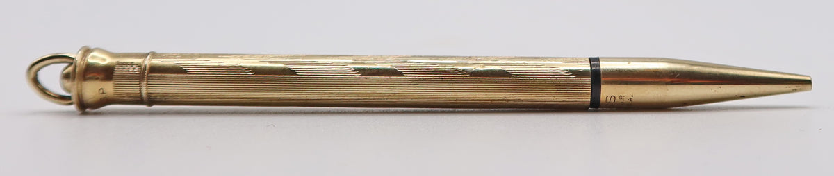Cross Mini Pencil in Patterned Gold Plating