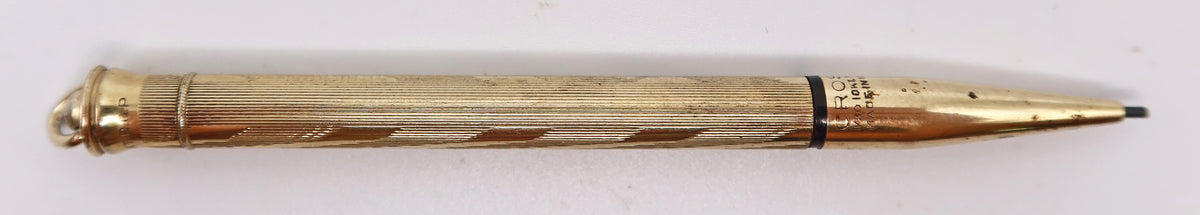 Cross Mini Pencil in Patterned Gold Plating