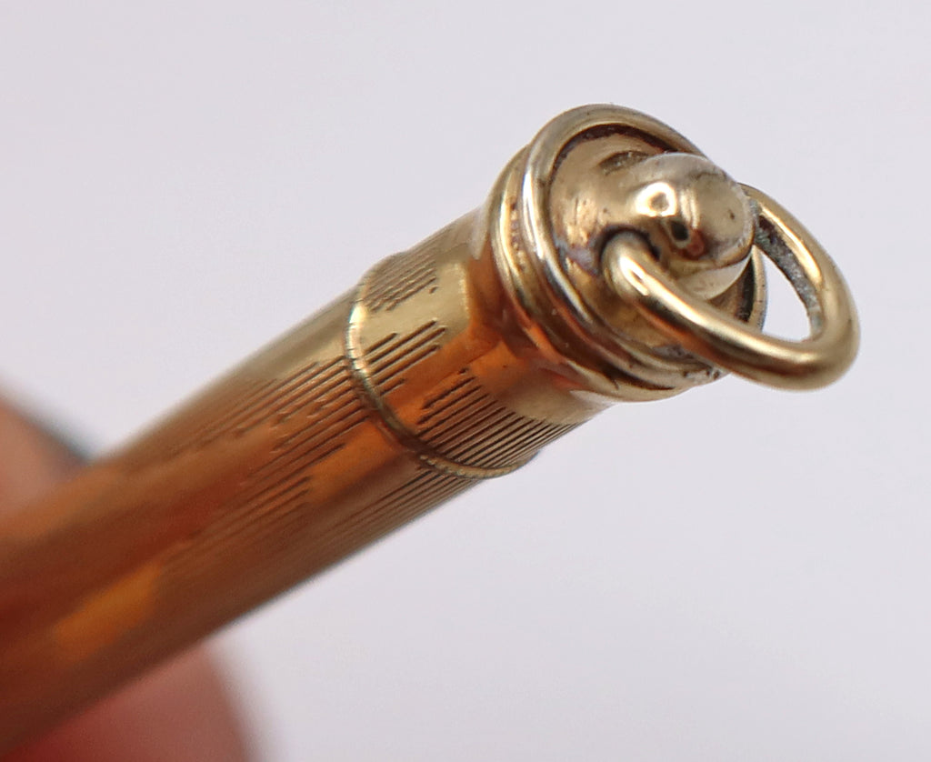 Cross Mini Pencil in Patterned Gold Plating