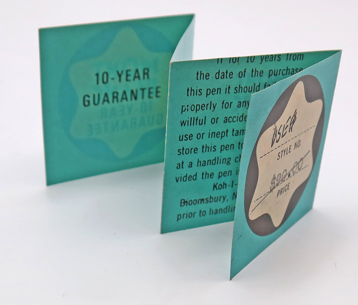 Montblanc Leaflet in Teal