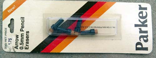 Parker Erasers (for Jotters, Classics or Arrows)