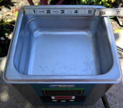 Ultra Sonic Cleaner, Digital 60 Watt