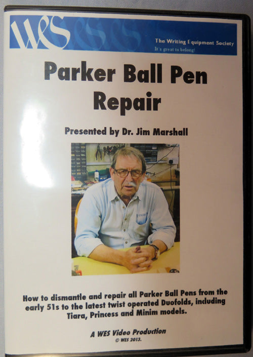 JIM MARSHALL'S PARKER BALLPOINT REPAIR DVD