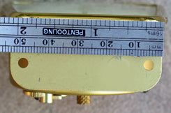 Bradley Clock for Fountain Pen Desk Base