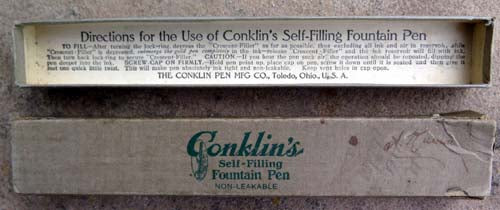 Conklin Fountain Pen Box