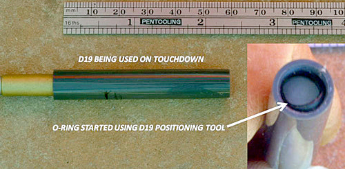 Sheaffer O-Ring Seater for Snorkel + Touchdown (Tool D19)