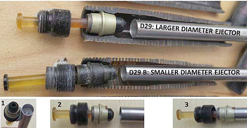 PARKER VACUMATIC FILLING UNIT EJECTOR SET (Tool D29)