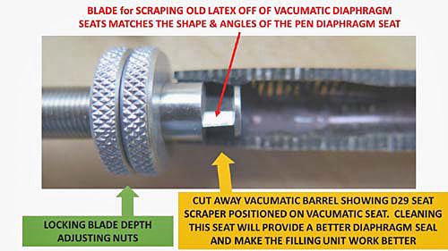 PARKER VACUMATIC FILLING UNIT EJECTOR SET (Tool D29)