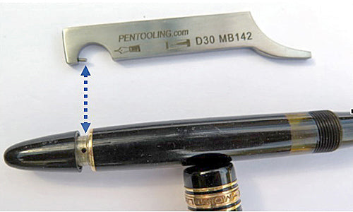 Piston Removal Tool for Montblanc 142 + others (Tool D30)
