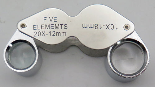 Dual Loupe, 10x + 20x