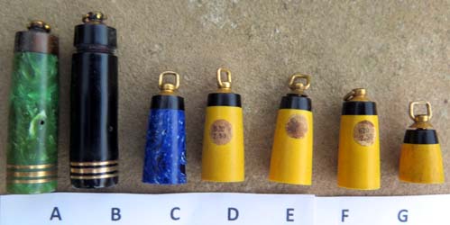 Parker Duofold Blind Caps + Ring Tops