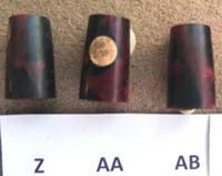 Parker Duofold Blind Caps + Ring Tops