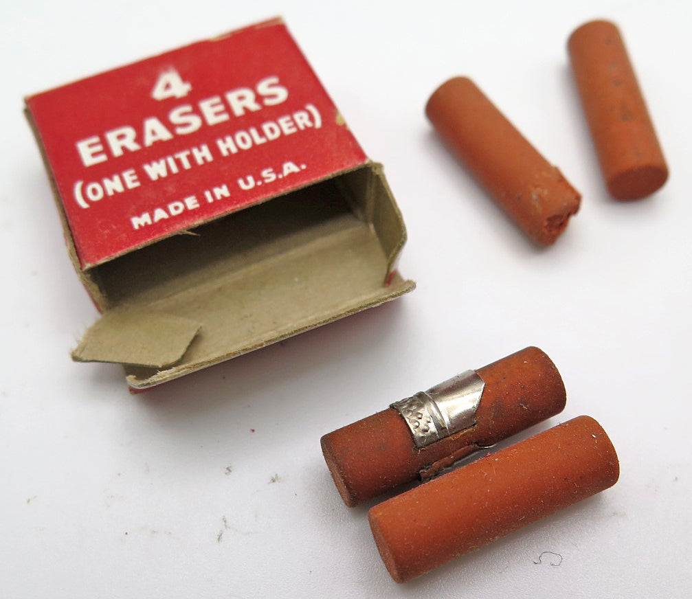 Esterbrook No. 2  Erasers, Lot of 48