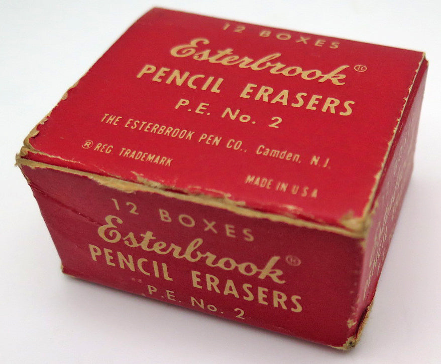 Esterbrook No. 2  Erasers, Lot of 48